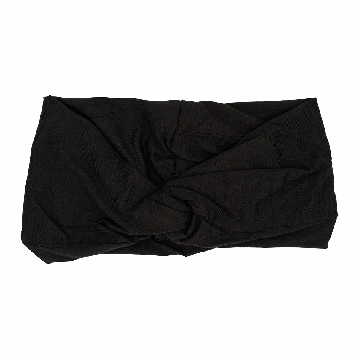 Black Bamboo Knot Headband