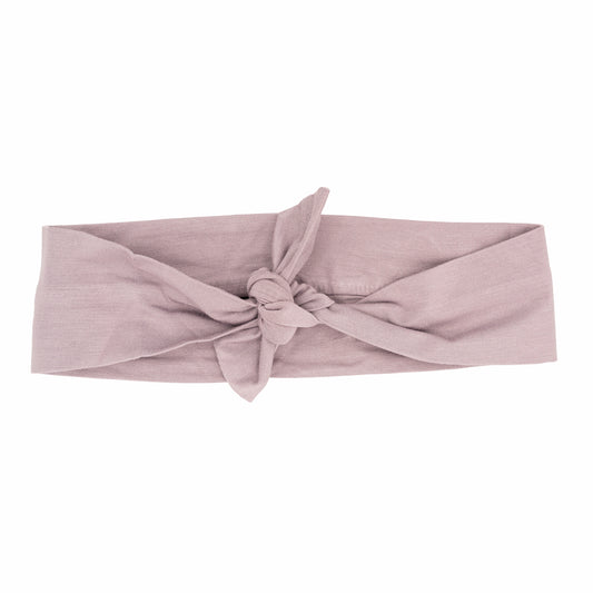 Blush Bamboo Tie Headband