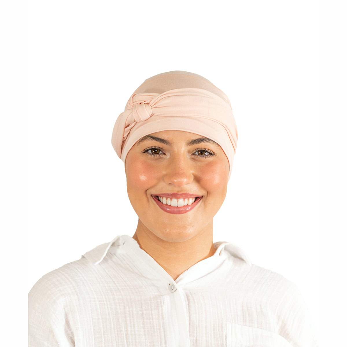 Blush Tie Bamboo Hat