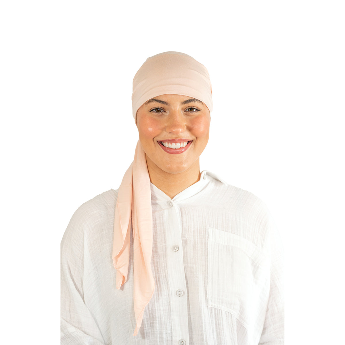 Blush Tie Bamboo Hat
