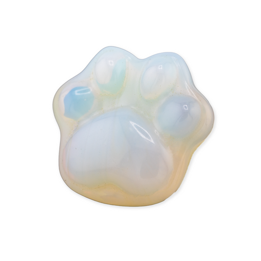 Opalite Paw Stone