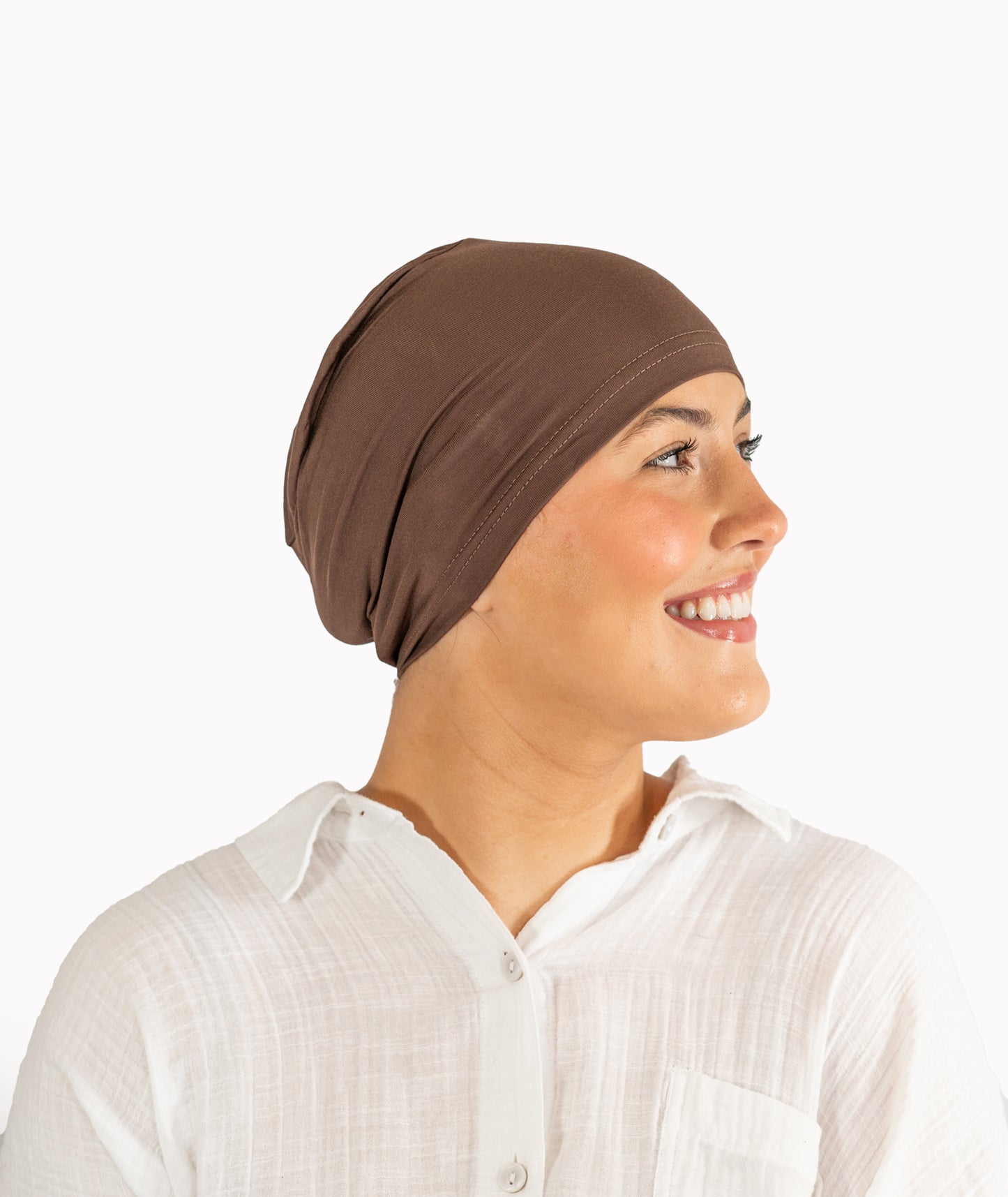 Brown Lightweight Bamboo Hat