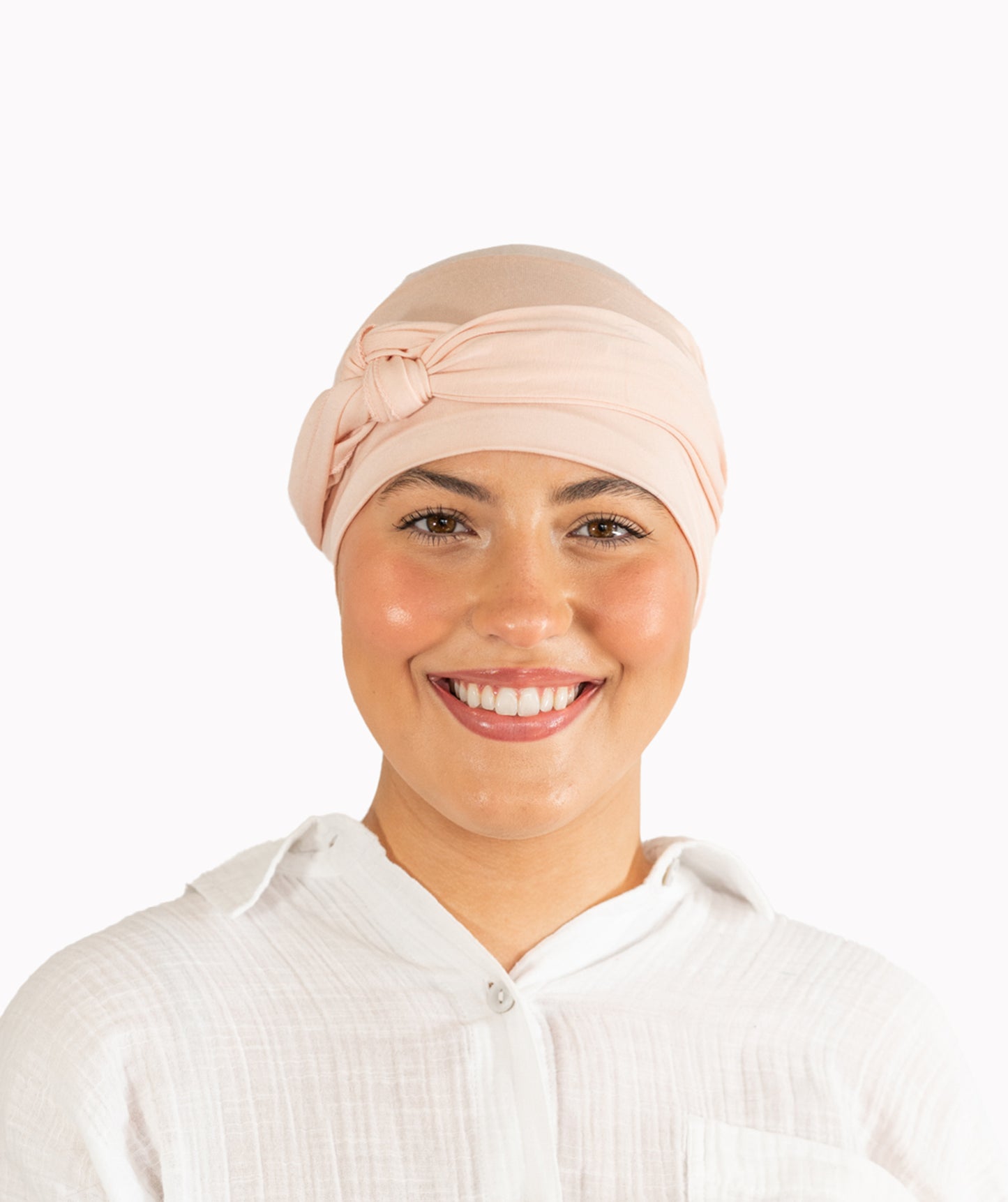 Blush Tie Bamboo Hat